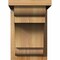 Ekena Millwork New Brighton Rough Sawn Corbel w/Backplate, Western Red Cedar, 8"W x 12"D x 12"H COR08X12X12NEB01RWR - alternate 3